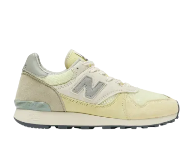 AURALEE × New Balance 475 "Vintage Yellow"