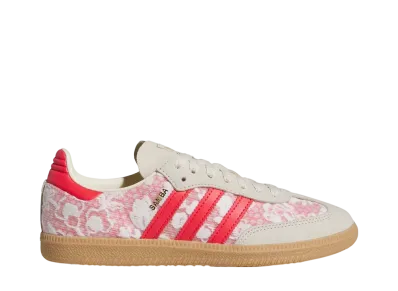 Liberty London × adidas Women's Samba "Better Scarlet"