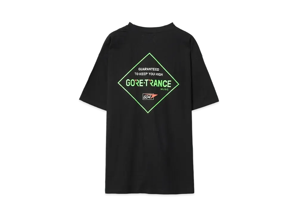 MAGIC STICK GEOPOLIS TEE designed by Ryo Mikami "BLACK"