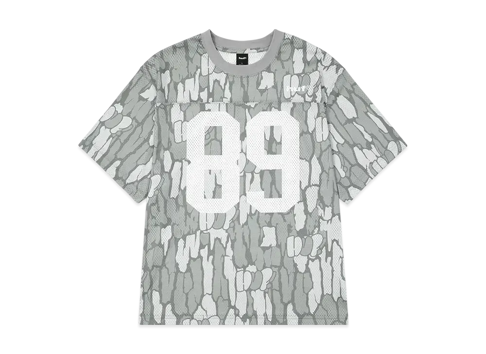 HUF Eightynine Mesh Football Crew "Grey Camo"