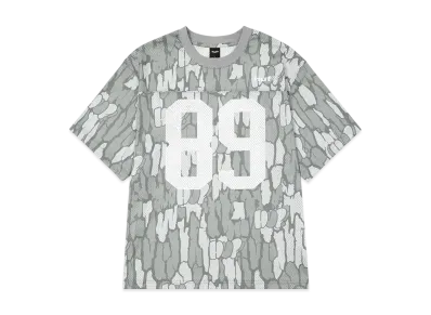 HUF Eightynine Mesh Football Crew "Grey Camo"