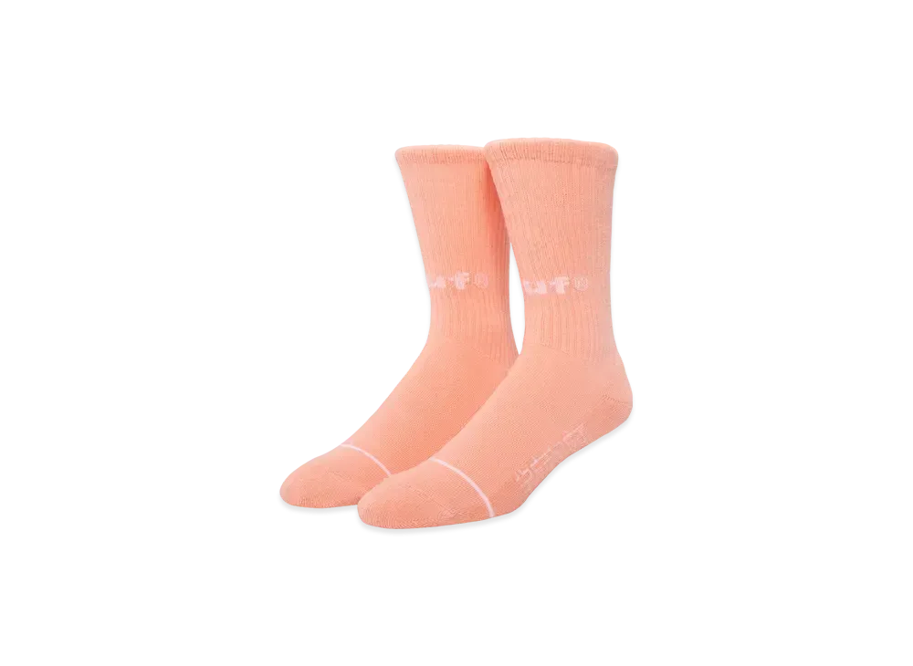 HUF Eightynine Crew Socks "Orange"