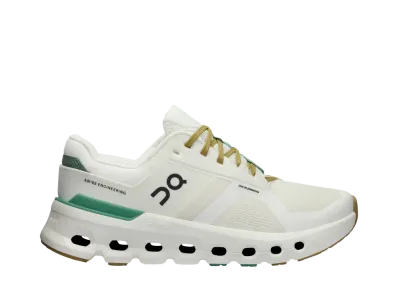 On Women's Cloudrunner 2 "White/Green"