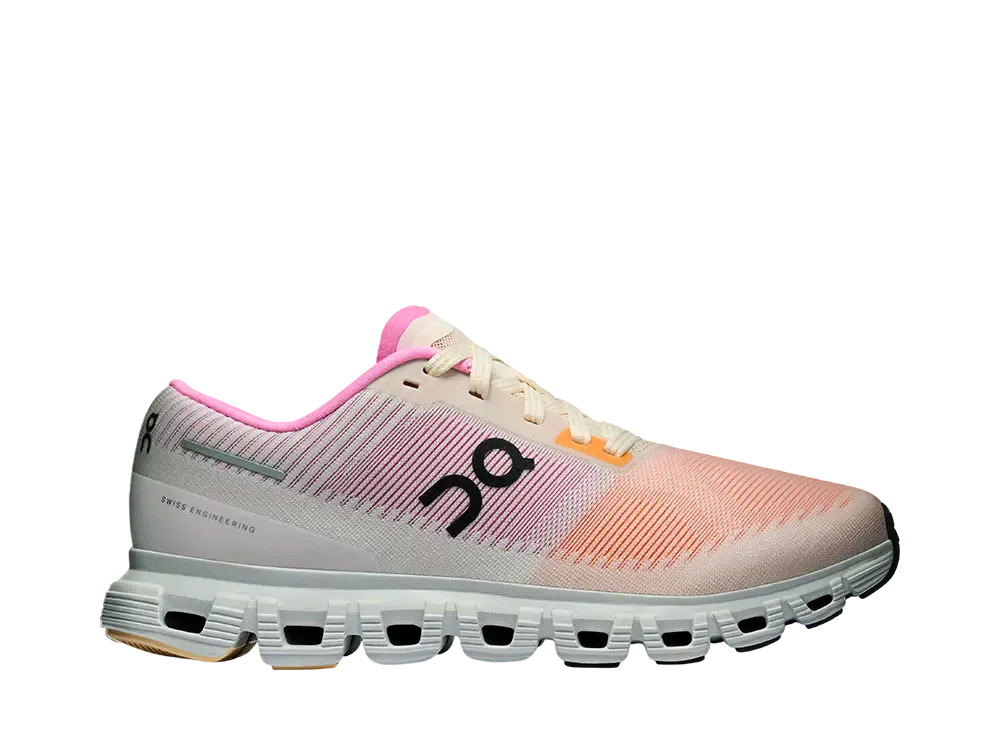 On Women's Cloud 6 Push "Tangerine/Raspberry"