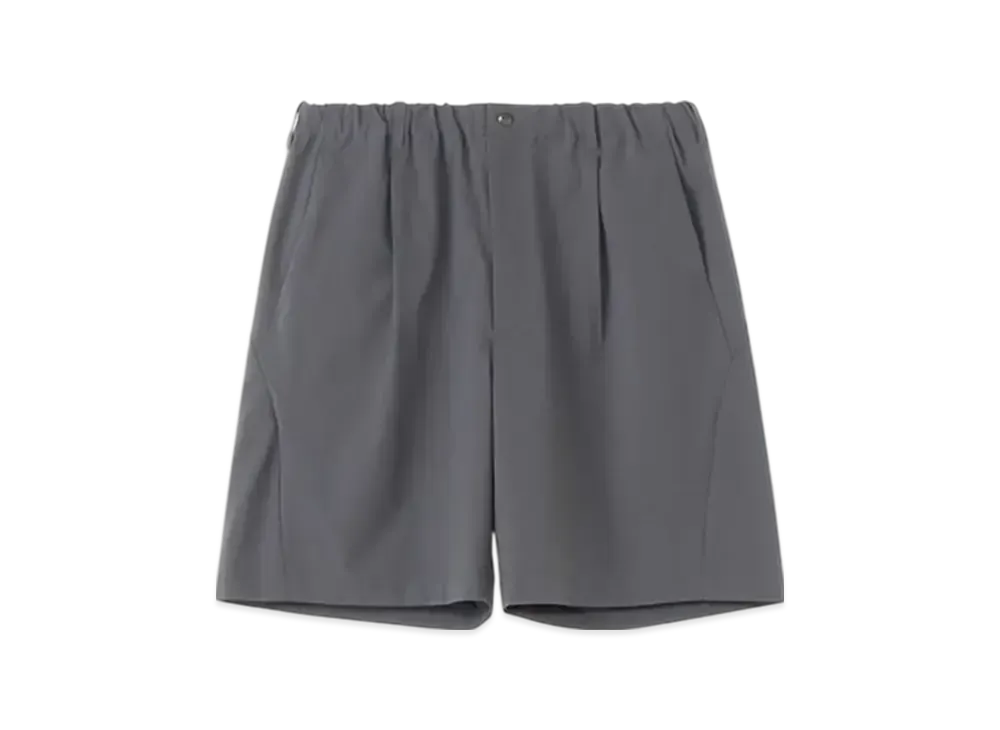 Goldwin One-Tuck Light Stretch Shorts (Unisex) "Carbon Gray"