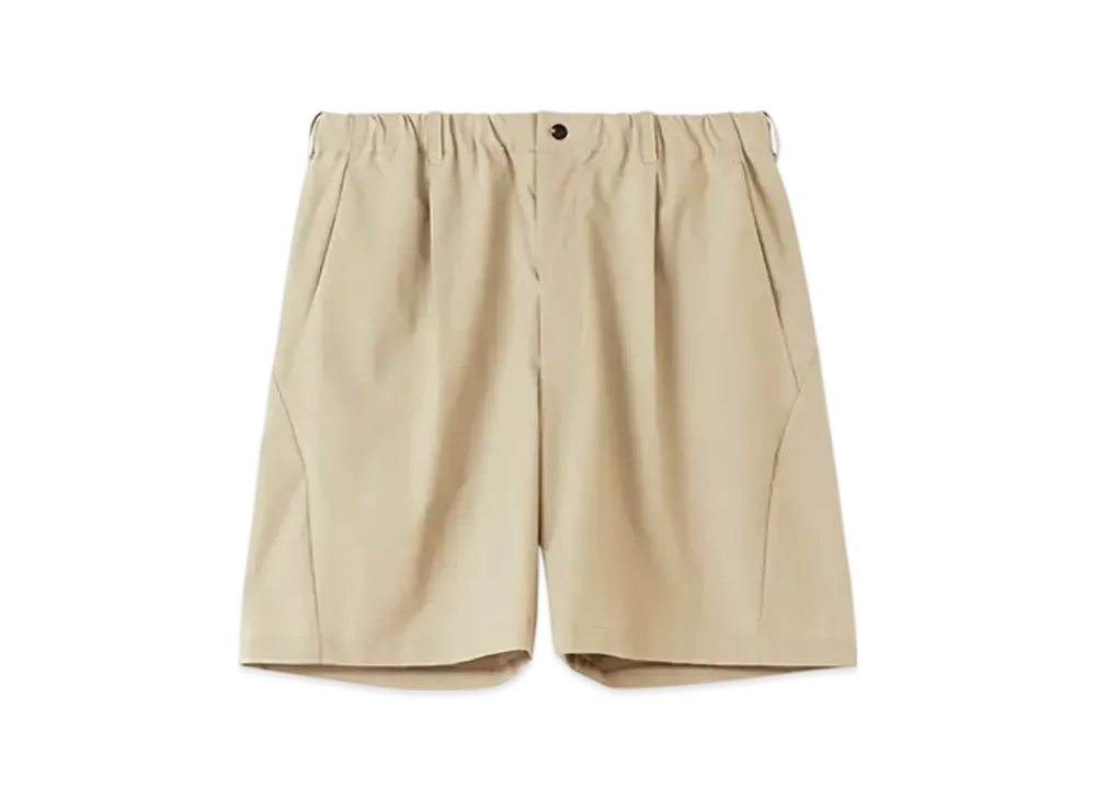 Goldwin One-Tuck Light Stretch Shorts (Unisex) "Clay Beige"