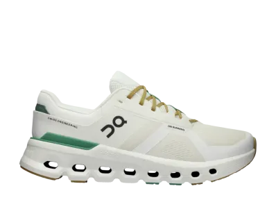 On Cloudrunner 2 "White/Green"