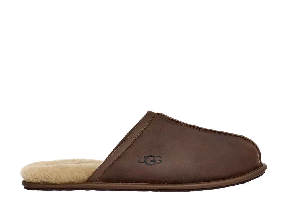 アグ スカッフ レザー "タン"