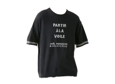 GELATO PIQUE x JOEL ROBUCHON Homme Line Pullover "Black"