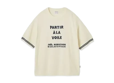 GELATO PIQUE x JOEL ROBUCHON Homme Line Pullover "Ivory"