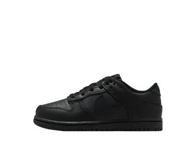 ナイキ PS ダンク ロー "トリプルブラック" (キッズ)