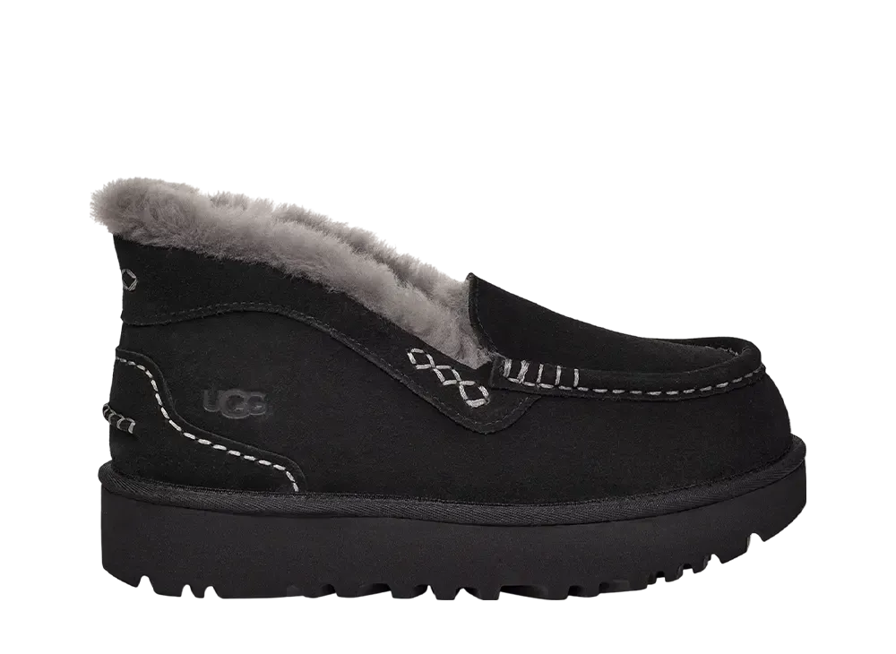 アグ ウィメンズ アンスレー パルク "ブラック"