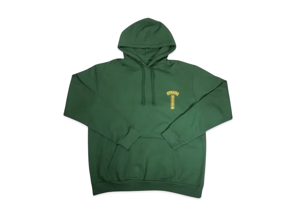 Chrome Hearts USA Arch Logo Hoodie "Khaki"