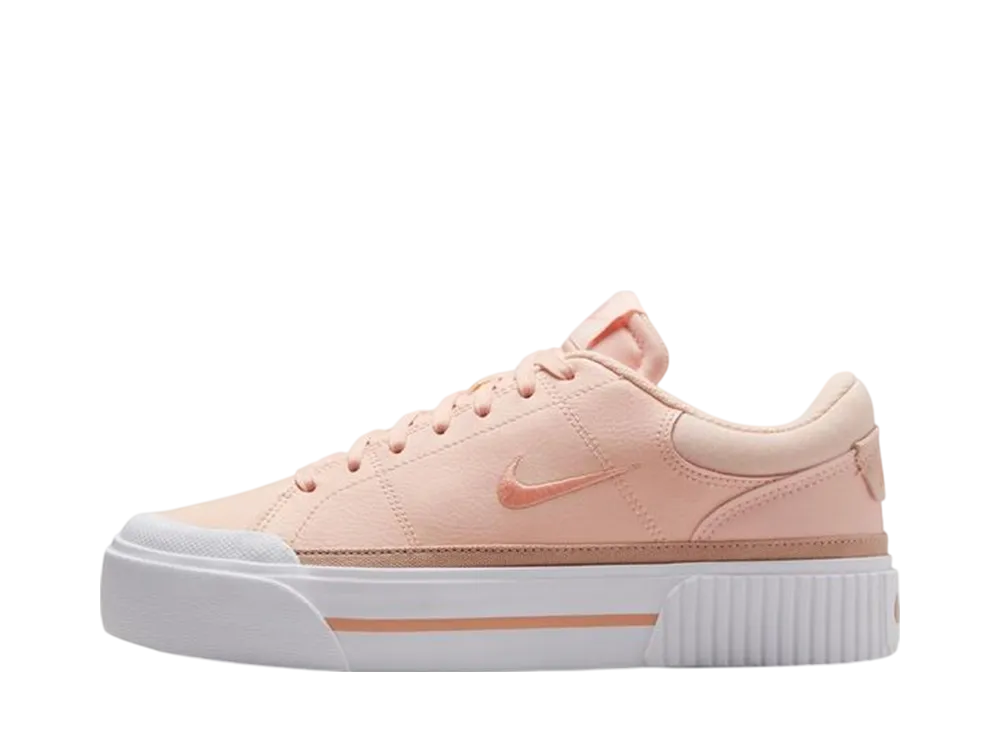 ナイキ ウィメンズ コートレガシー リフト "ウォッシュドコーラル/アプリコットアゲート"