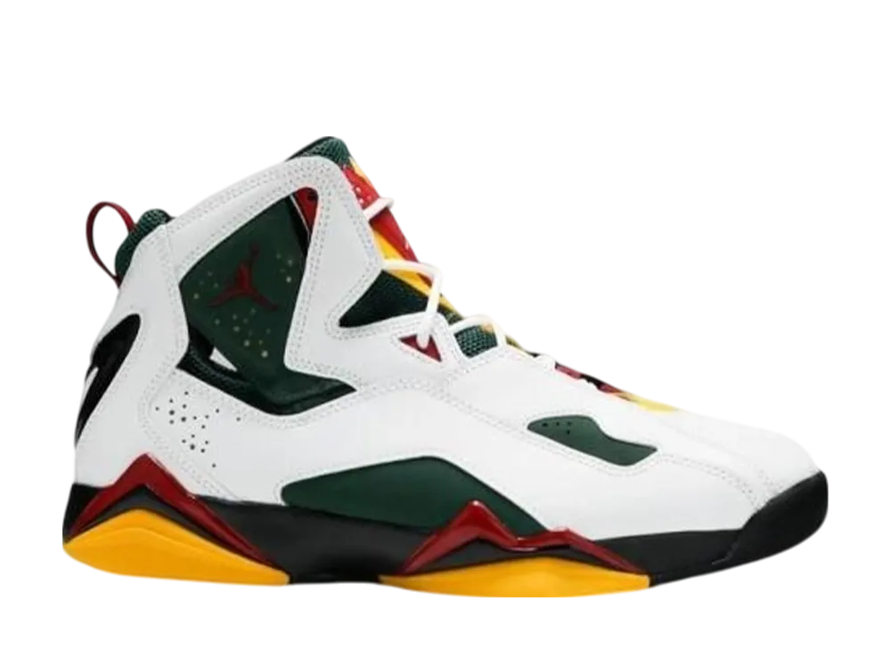 Jordan NIKE True Flight White/Black/Yellow Ochre ナイキ