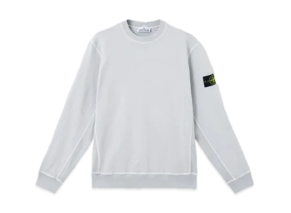STONE | (6100020 MMalfile Fleece 'OLD' Effect Cre Stone Island 6100020 MALFIL FLEECE 'OLD' EFFECT