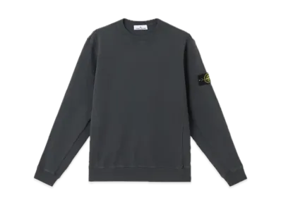 Stone Island 6100020 MALFIL FLEECE 'OLD' EFFECT "Charcoal Gray"