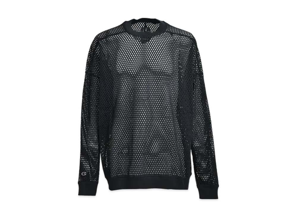 RICK OWENS x Champion Jumbo Sweat "Black"