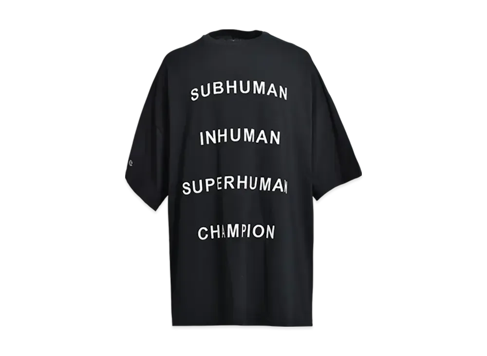 RICK OWENS x Champion Tommy T "Black"