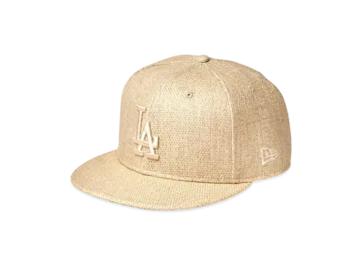NEW ERA Golf 9Fifty Paper Los Angeles Dodgers "Beige"