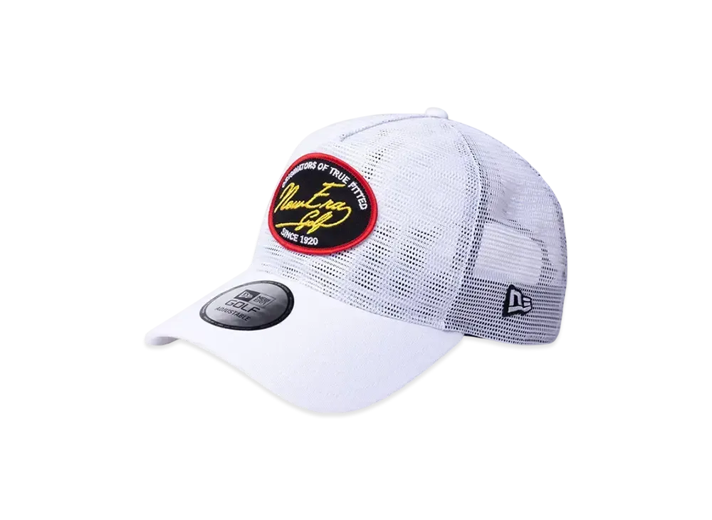 NEW ERA Golf 9Forty A-Frame Tracker All Mesh "White"