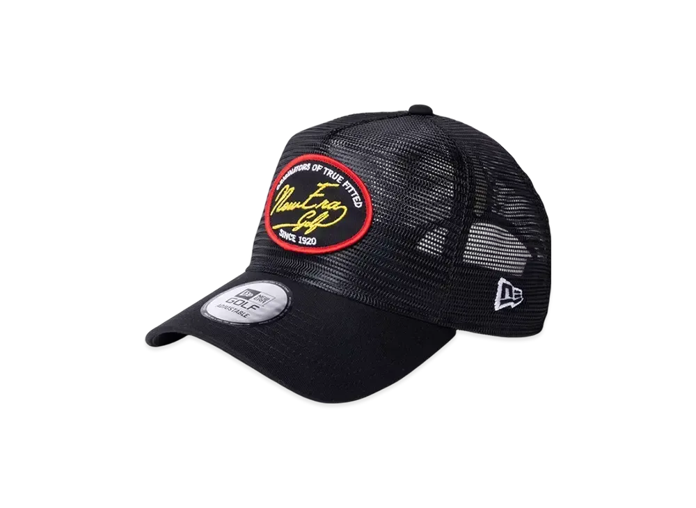 NEW ERA Golf 9Forty A-Frame Tracker All Mesh "Black"