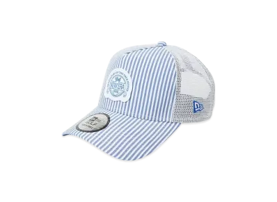 NEW ERA Golf 9Forty A-Frame Tracker Seersucker "Blue Stripe"