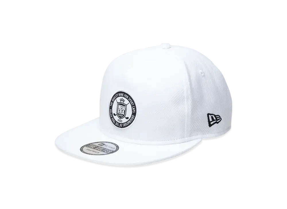 NEW ERA Golf The Golfer Circle Patch "White"