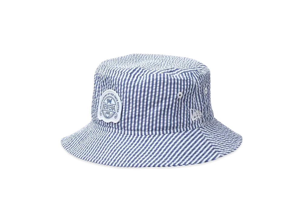 NEW ERA Golf Bucket 01 Seersucker "Blue Stripe"