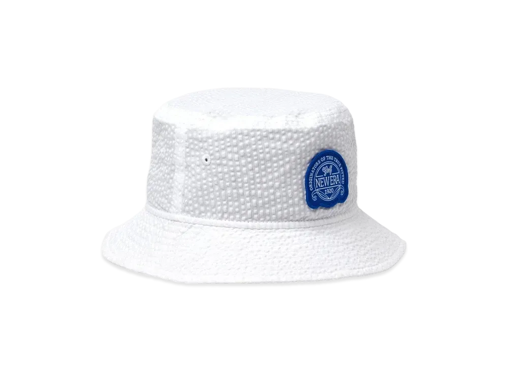 NEW ERA Golf Bucket 01 Seersucker "White"