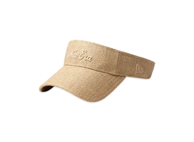 NEW ERA Golf Sun Visor Paper Old Logo "Beige"