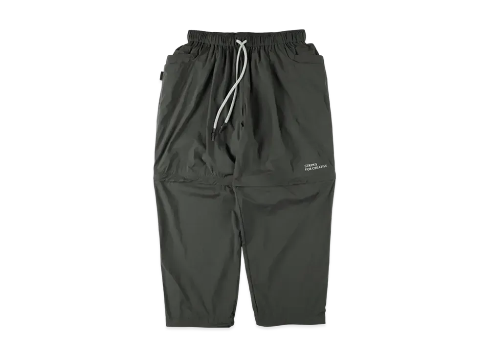 S.F.C / Stripes For Creative Super Wide Detachable Pants "Dark Grey"