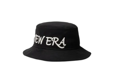 NEW ERA Bucket 01 Chain Stitch Essential "Black"