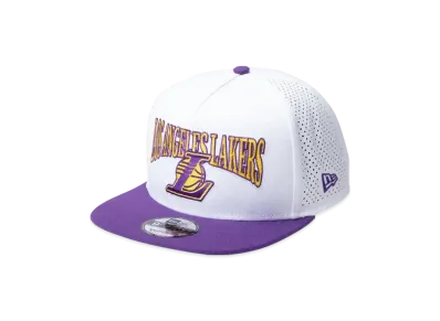 NEW ERA 9Fifty A-Frame NBA 2-Tone Los Angeles Lakers "White/True Purple"