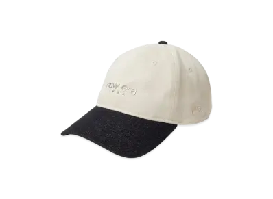 NEW ERA 9Twenty 2-Tone TPU Logo "Light Cream/Black Denim"