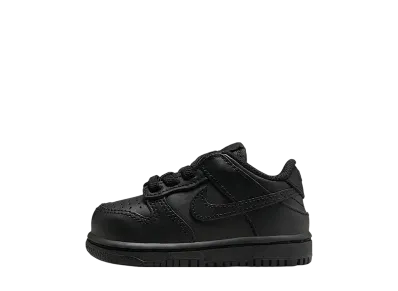ナイキ TD ダンク ロー "トリプルブラック" (キッズ)