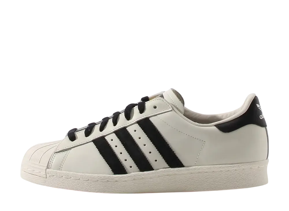 adidas Superstar 80s Vintage Deluxe "Vintage White/Black"