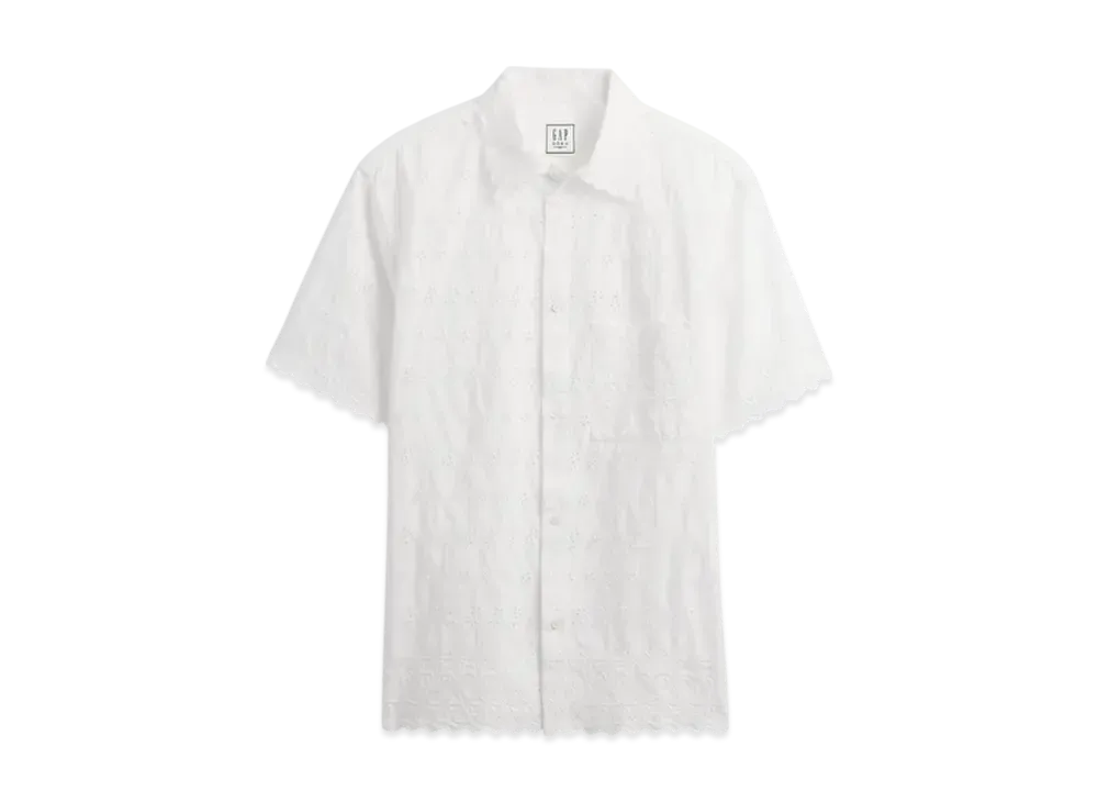 GAP x DOEN Eyelet Shirt "New Off White"