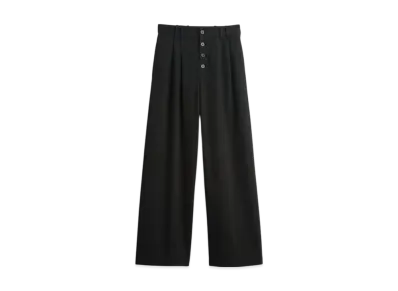 GAP x DOEN High-Rise Pleats Trousers "True Black"