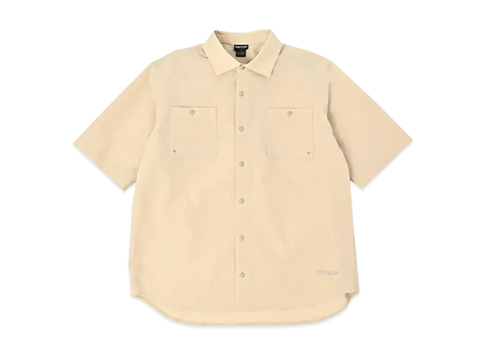 Marmot DA Breathable S/S Shirts "Light Beige"
