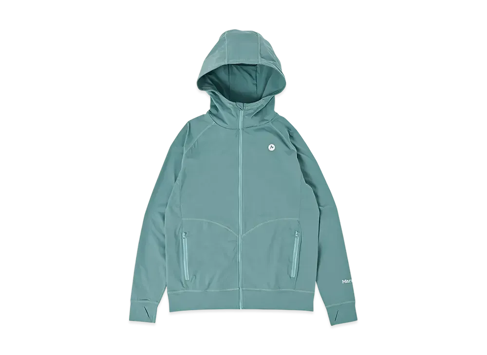 Marmot Women's Mt.RashGuard Hoodie "Mint"