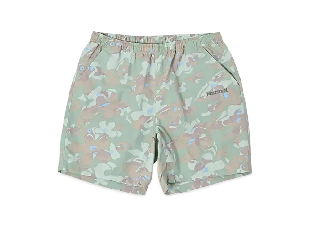 Marmot Women's Systema Shorts "Green Flower"