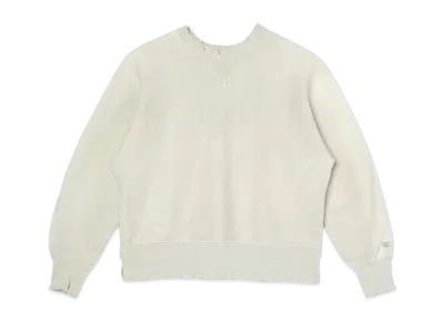 New Manual x N.HOOLYWOOD x Champion New Weave After Crew Neck Sweatshirt "White"