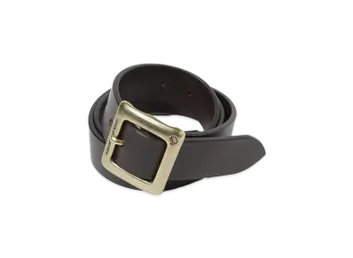 RATS LEATHER BELT "BROWN"