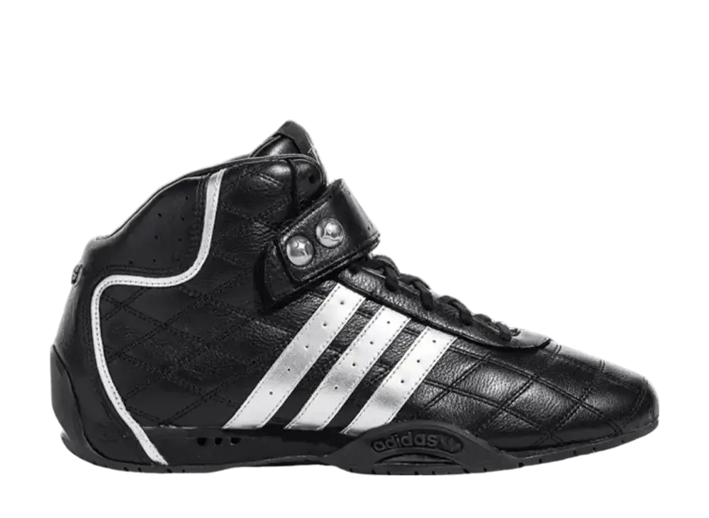 THUG CLUB × adidas Adiracer High "Core Black/Silver Metallic"