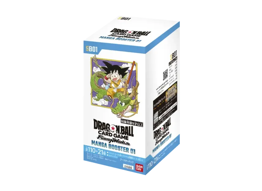 DRAGON BALL SUPER CARD GAME FUSION WORLD "MANGA BOOSTER 01" Box | SNKRDUNK DRAGON BALL SUPER CARD GAME FUSION WORLD "MANGA BOOSTER 01" Box | SNKRDUNK