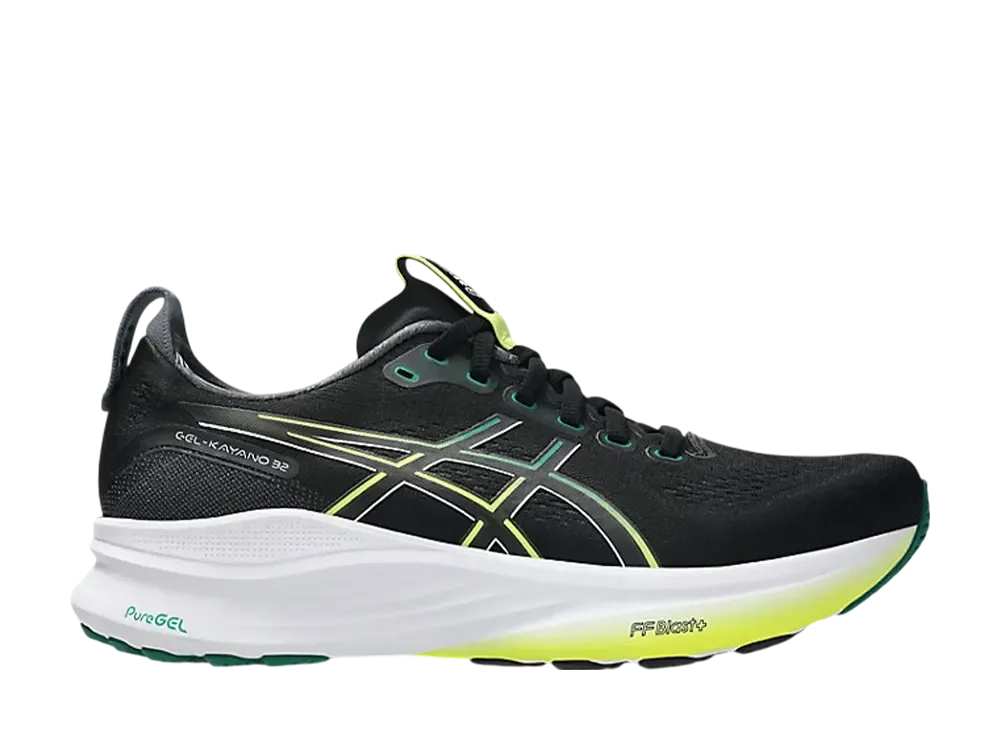 アシックス ゲルカヤノ32 "ブラック/ジャスパーグリーン"