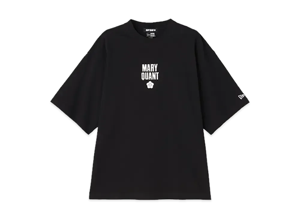 NEW ERA x MARY QUANT Big T-shirt "Black"