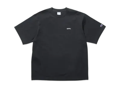 Champion x SOPH. Basic Tee "Black"