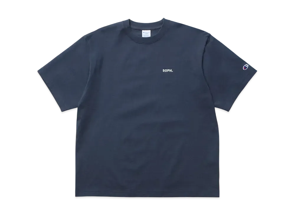Champion x SOPH. Basic Tee "Navy"